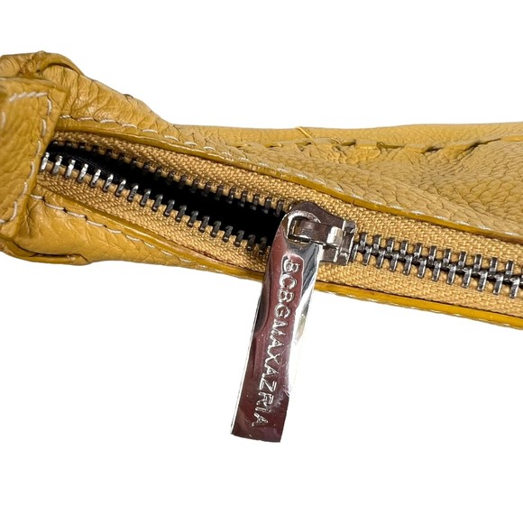 BCBGMAXAZRIA Yellow Hobo With Stitch - Picture 6 of 12